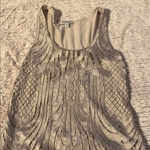Gold express tank top